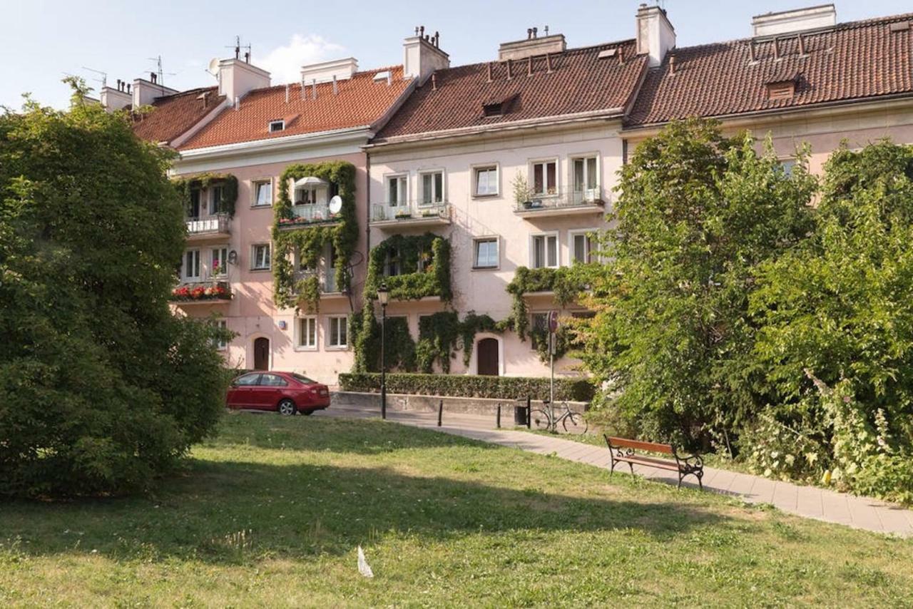 Mariensztat - View Over The Square Warschau Exterior foto