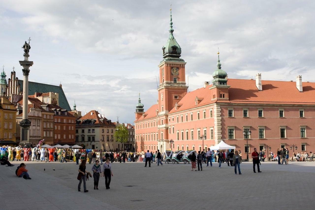 Mariensztat - View Over The Square Warschau Exterior foto